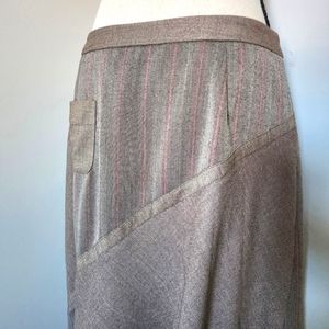 j.jill asymmetrical hem skirt